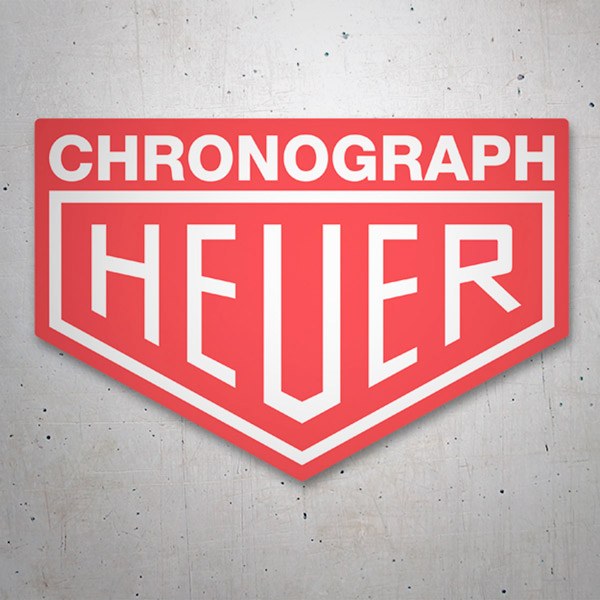 Car & Motorbike Stickers: Heuer Chronograph