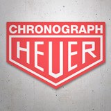 Car & Motorbike Stickers: Heuer Chronograph 3