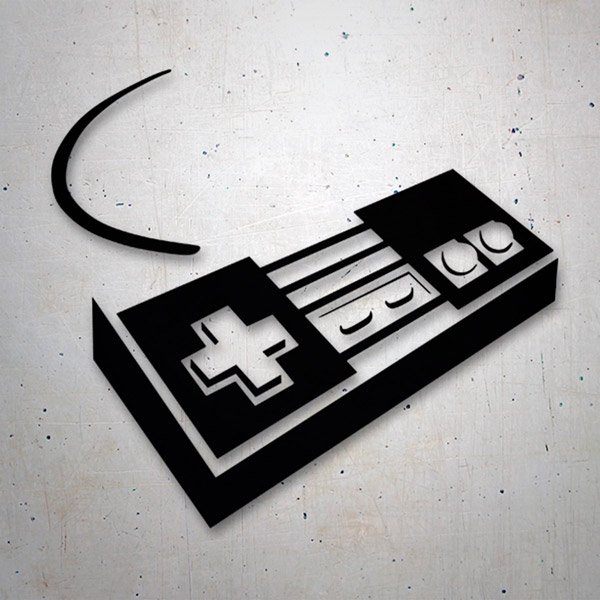 Car & Motorbike Stickers: Nintendo NES Controller