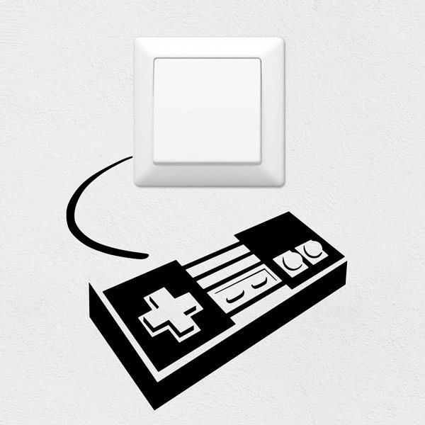 Car & Motorbike Stickers: Nintendo NES Controller