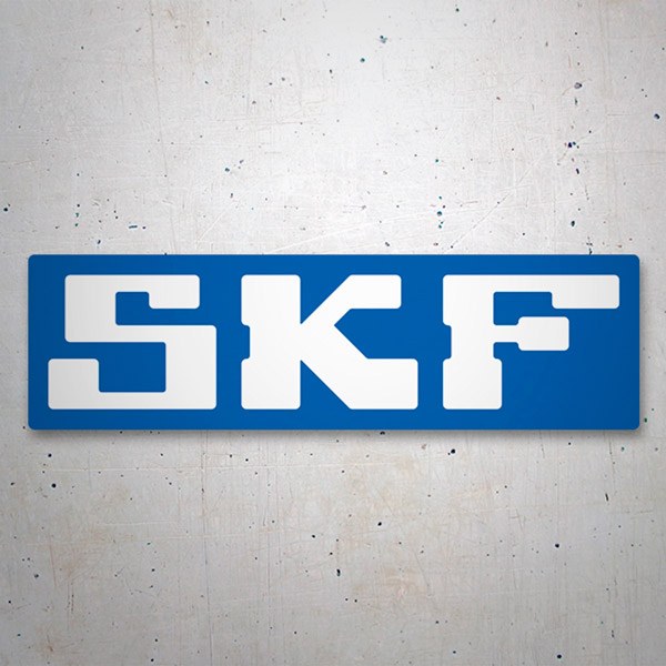 Car & Motorbike Stickers: SKF Emblem