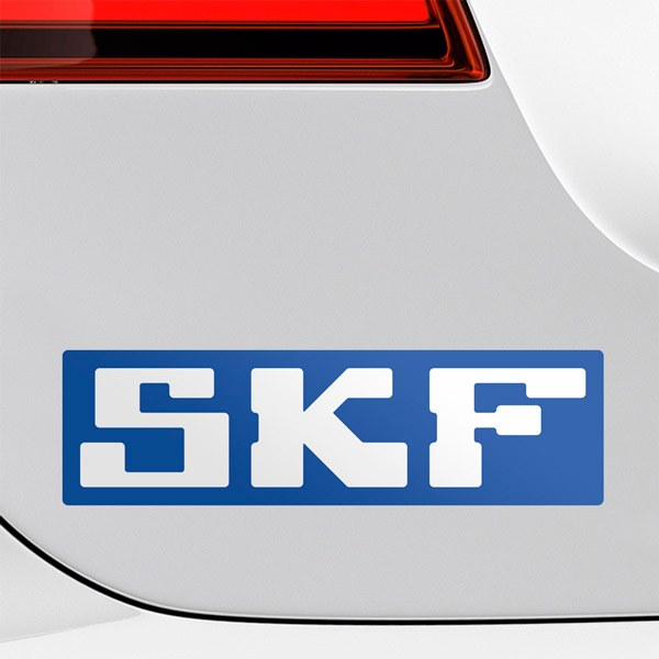 Car & Motorbike Stickers: SKF Emblem