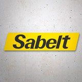 Car & Motorbike Stickers: Sabelt Belts 3