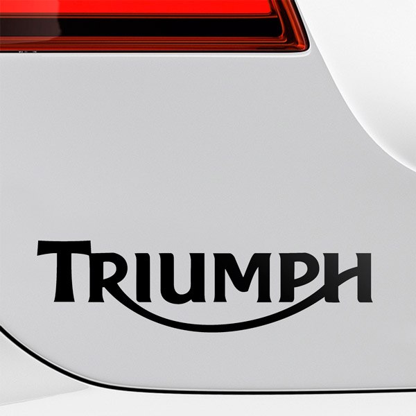 Car & Motorbike Stickers: Triumph Emblem