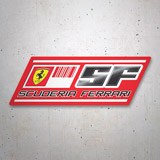 Car & Motorbike Stickers: Scuderia Ferrari 3
