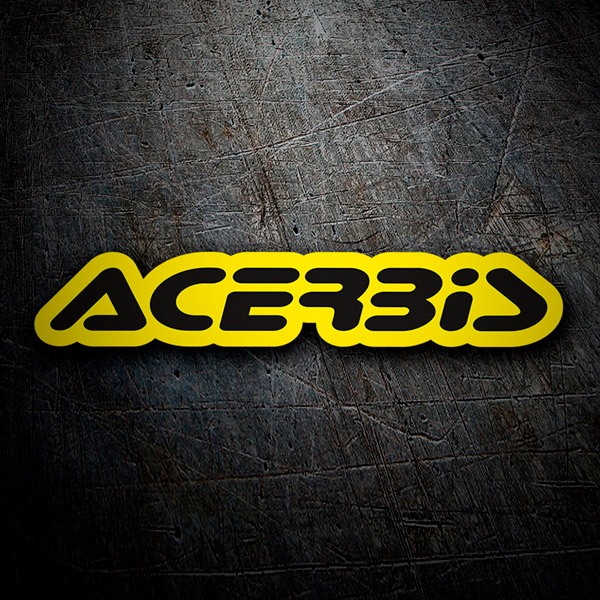 Car & Motorbike Stickers: Acerbis Logo