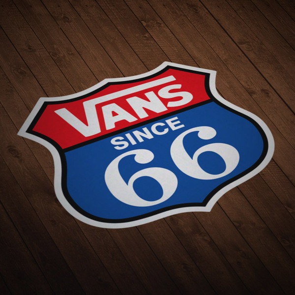 Vans Since 66 Shield Decal 1/1