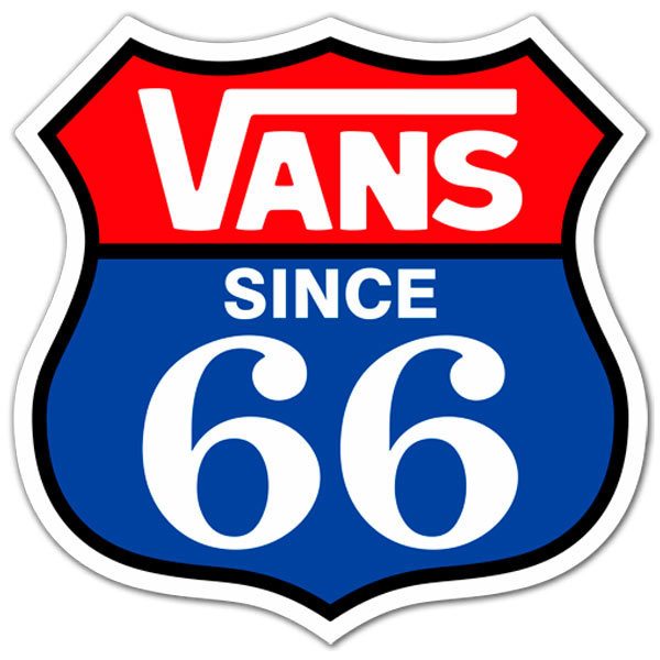Sticker Vans Route 66 | MuralDecal.com