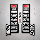 Car & Motorbike Stickers: Set Forks Rock Shox Lyrik 3
