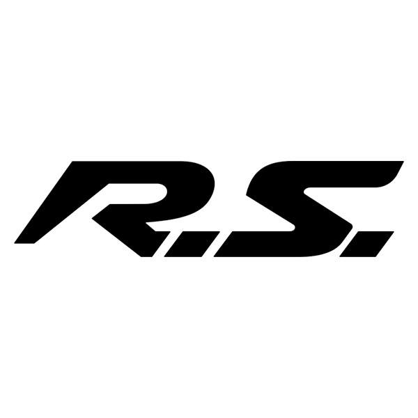 Car & Motorbike Stickers: Renault R.S.