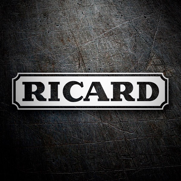 Car & Motorbike Stickers: Liqueur Ricard