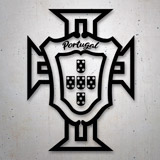 Car & Motorbike Stickers: Emblem of Portugal 2