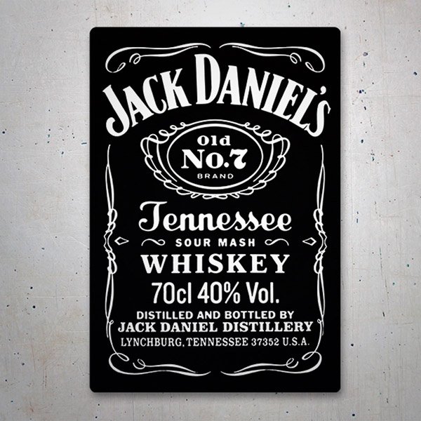 Car & Motorbike Stickers: Jack Daniel´s Tennesse