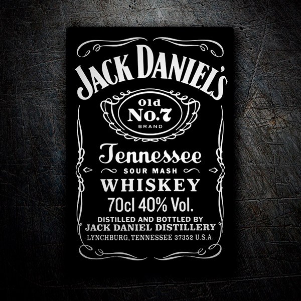 Car & Motorbike Stickers: Jack Daniel´s Tennesse