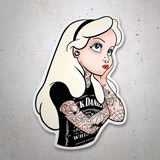 Car & Motorbike Stickers: Alice in the Land of Pin Ups 3