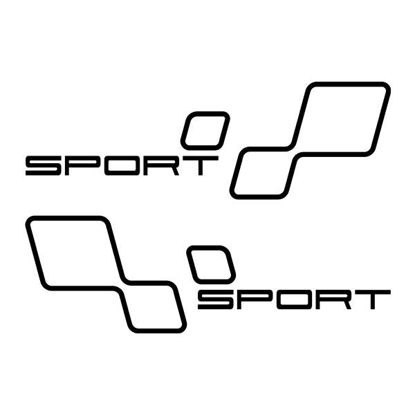 Car & Motorbike Stickers: Renault Sport