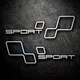 Car & Motorbike Stickers: Renault Sport 2