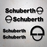 Car & Motorbike Stickers: Schuberth Helmet Set 2