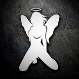 Car & Motorbike Stickers: Sexy Angel Girl 2