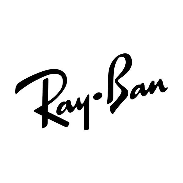 Car & Motorbike Stickers: Ray-Ban Logo