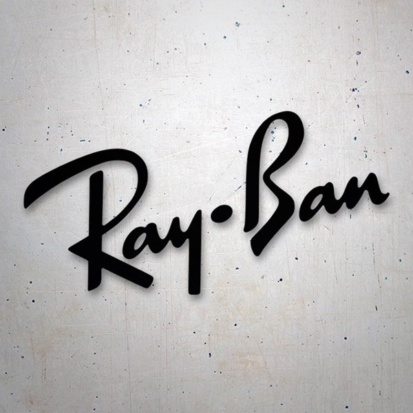 Sticker Ray-Ban Logo | MuralDecal.com