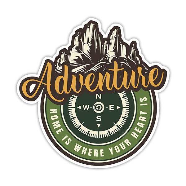 Car & Motorbike Stickers: Adventure