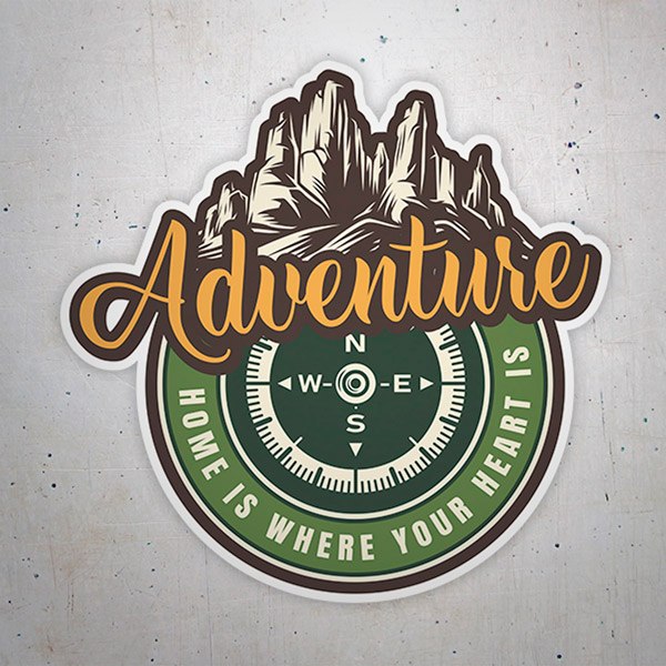 Car & Motorbike Stickers: Adventure