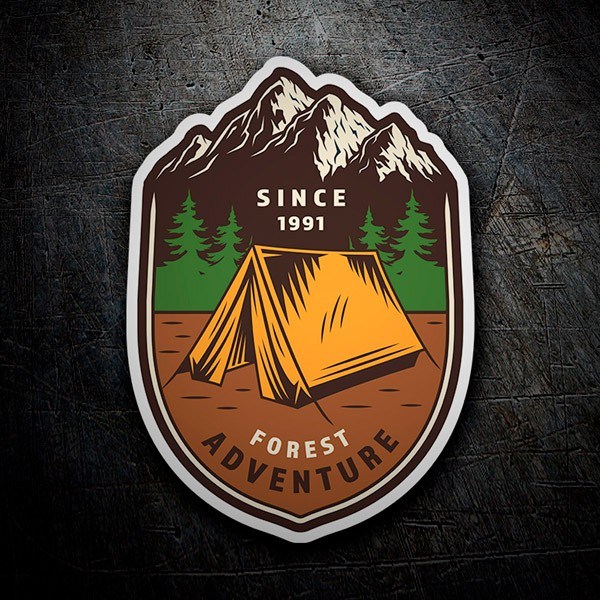 Car & Motorbike Stickers: Forest Adventure