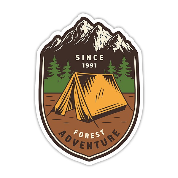 Car & Motorbike Stickers: Forest Adventure