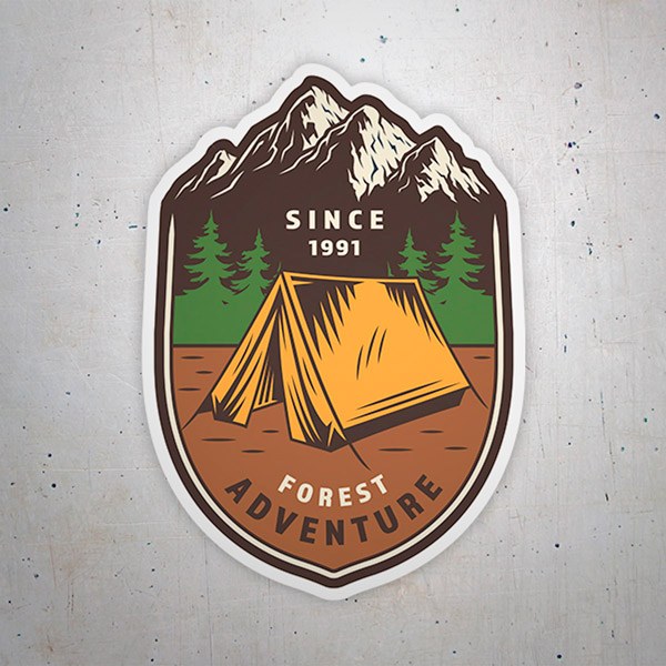 Car & Motorbike Stickers: Forest Adventure