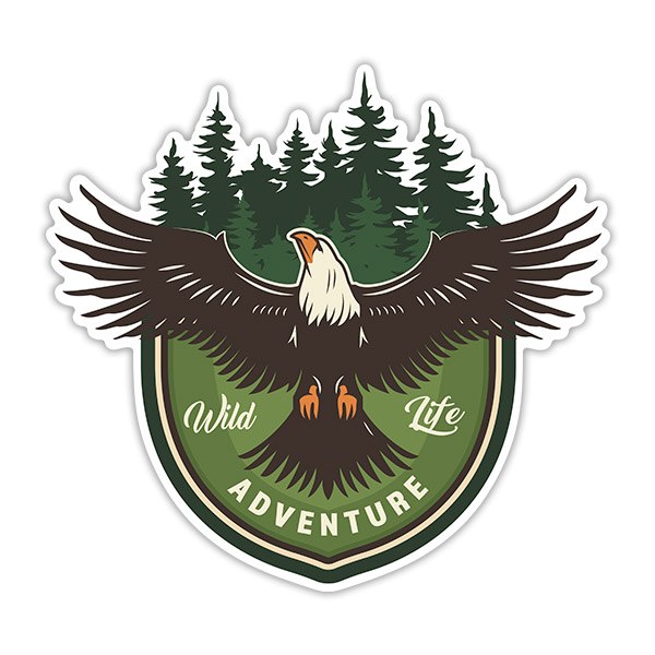 Car & Motorbike Stickers: Adventure Wild Life
