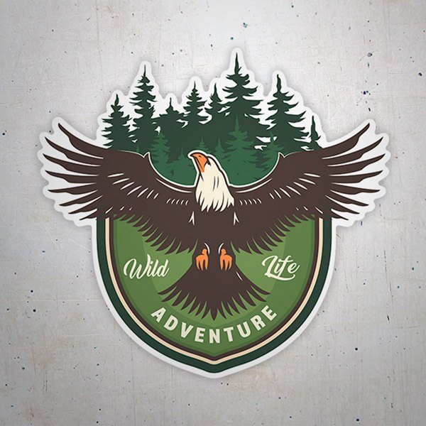 Car & Motorbike Stickers: Adventure Wild Life