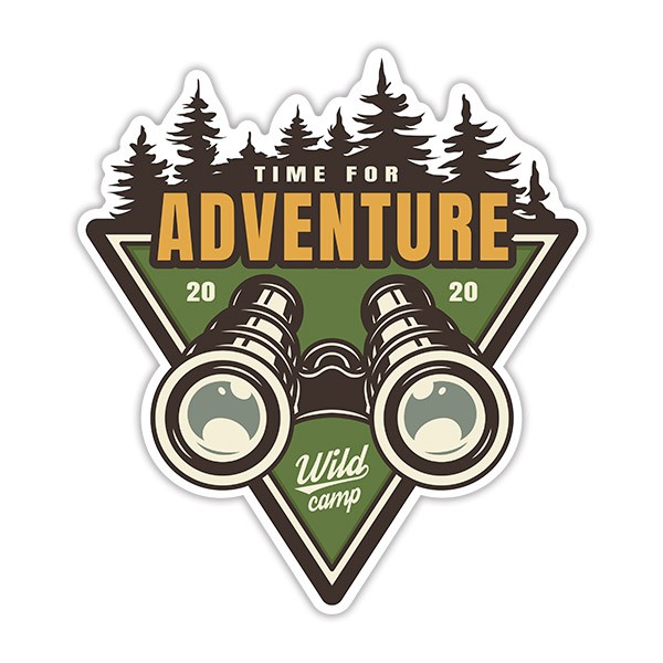 Car & Motorbike Stickers: Time for Adventure