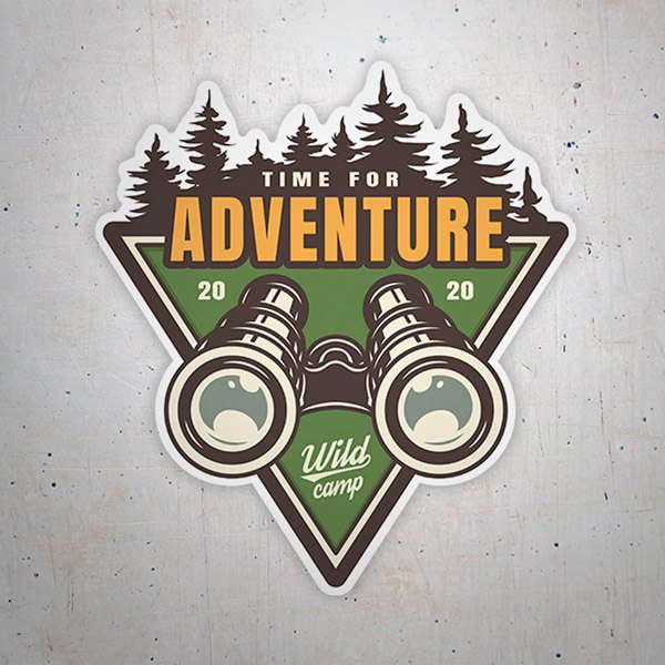 Car & Motorbike Stickers: Time for Adventure