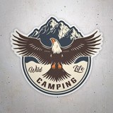 Car & Motorbike Stickers: Wild Life Camping 3