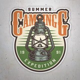 Car & Motorbike Stickers: Summer Camping Expedition 3