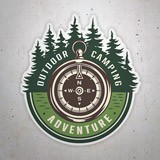 Car & Motorbike Stickers: Outdoor Camping Adventure 3