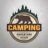 Car & Motorbike Stickers: Camping Adventure Outdoor 3