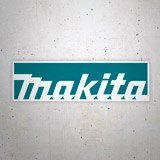 Car & Motorbike Stickers: Makita Turquoise 3