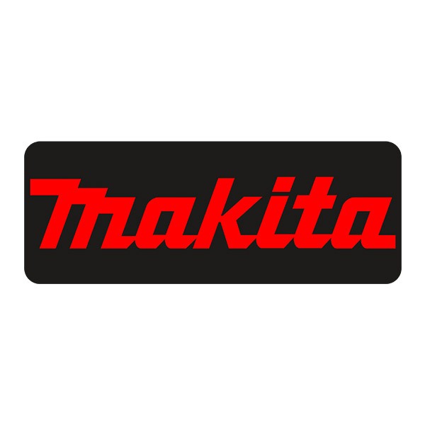 Car & Motorbike Stickers: Makita Black