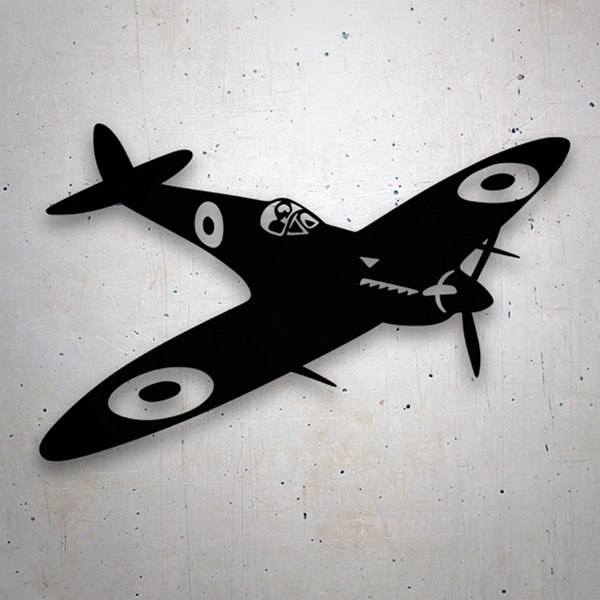 Car & Motorbike Stickers: Spitfire