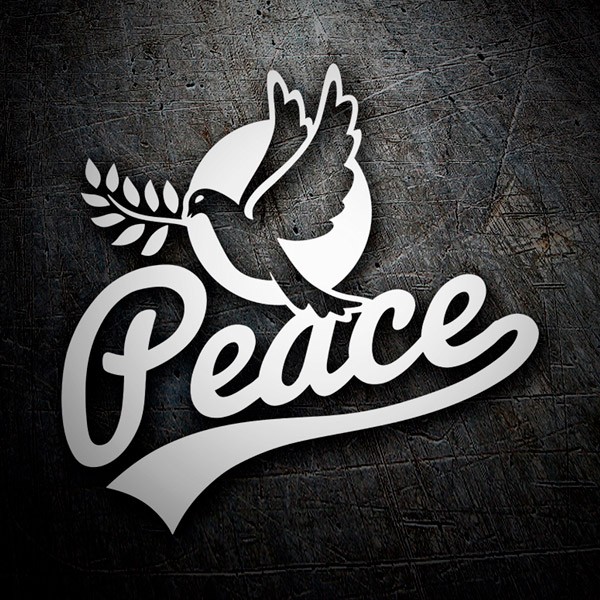 Car & Motorbike Stickers: Peace