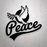 Car & Motorbike Stickers: Peace 2