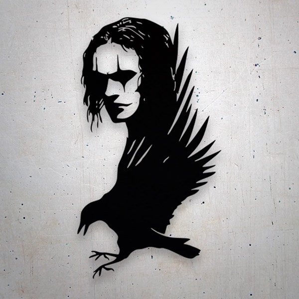 Car & Motorbike Stickers: Crow