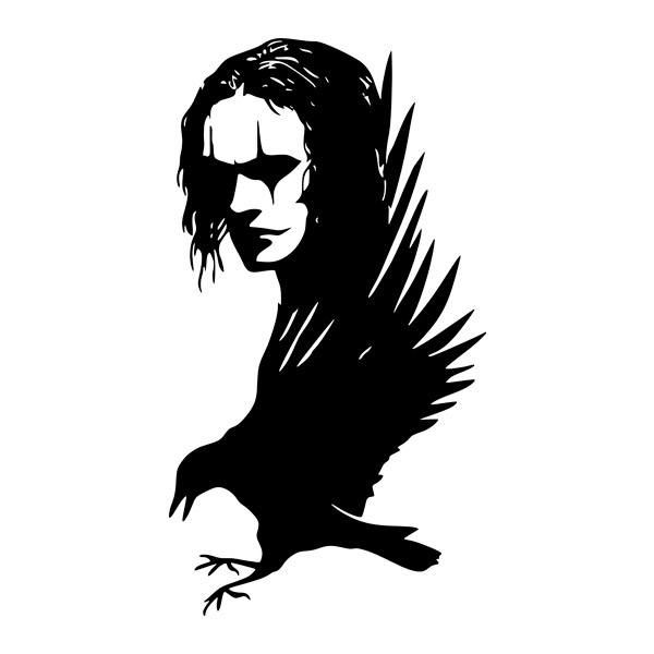 Car & Motorbike Stickers: Crow