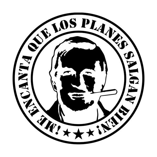 Car & Motorbike Stickers: A-Team Hannibal Smith