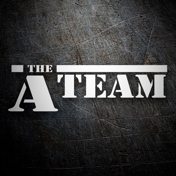 Car & Motorbike Stickers: The A Team 