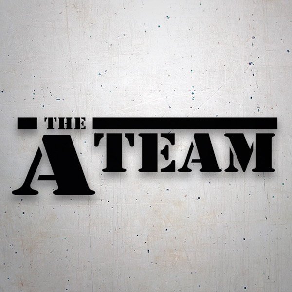 Car & Motorbike Stickers: The A Team 