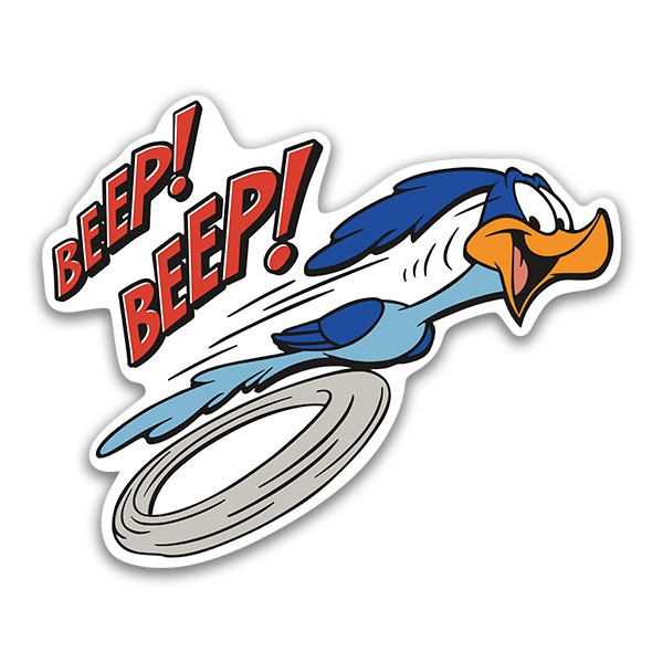 Car & Motorbike Stickers: Roadrunners, Looney Tunes