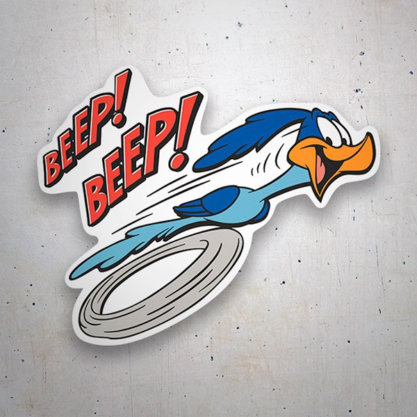 Car & Motorbike Stickers: Roadrunners, Looney Tunes